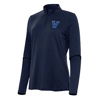 Women's Antigua Navy Villanova Wildcats Reprocess Quarter-Zip Top