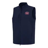 Men's Antigua Navy Montreal Canadiens Demand Full-Zip Vest