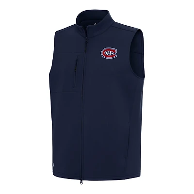 Men's Antigua Navy Montreal Canadiens Demand Full-Zip Vest