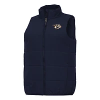 Women's Antigua Navy Nashville Predators Experience Full-Zip Vest