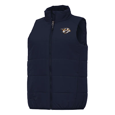 Women's Antigua Navy Nashville Predators Experience Full-Zip Vest