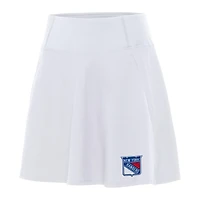 Women's Antigua White New York Rangers Chip Skort