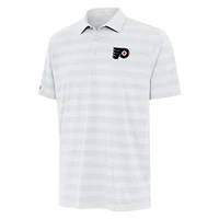 Men's Antigua White Philadelphia Flyers Tunnel Polo