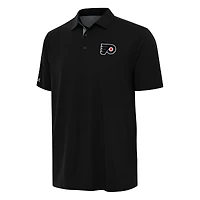 Men's Antigua Black Philadelphia Flyers Era Polo