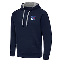 Men's Antigua Navy New York Rangers Big & Tall Victory Pullover Hoodie