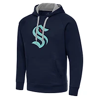 Men's Antigua Navy Seattle Kraken Big & Tall Victory Pullover Hoodie