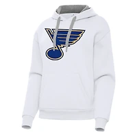 Women's Antigua St. Louis Blues Victory Pullover Hoodie