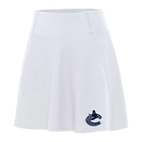Women's Antigua White Vancouver Canucks Chip Skort