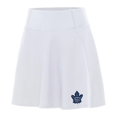 Women's Antigua White Toronto Maple Leafs Chip Skort