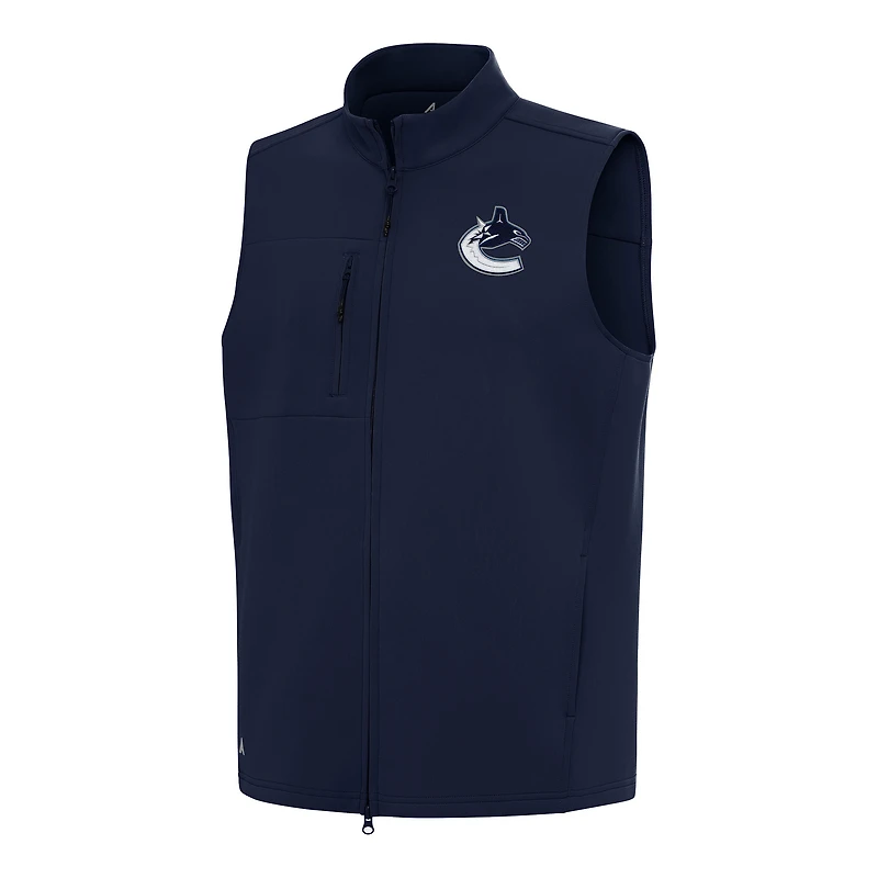 Men's Antigua Navy Vancouver Canucks Demand Full-Zip Vest