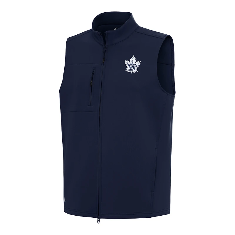 Men's Antigua Navy Toronto Maple Leafs Demand Full-Zip Vest
