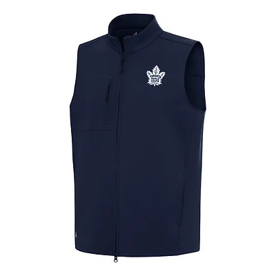 Men's Antigua Navy Toronto Maple Leafs Demand Full-Zip Vest