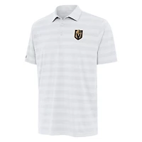 Men's Antigua White Vegas Golden Knights Tunnel Polo