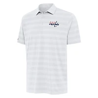 Men's Antigua White Washington Capitals Tunnel Polo