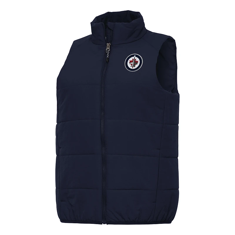 Women's Antigua Navy Winnipeg Jets Experience Full-Zip Vest