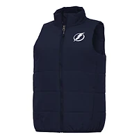 Women's Antigua Navy Tampa Bay Lightning Experience Full-Zip Vest