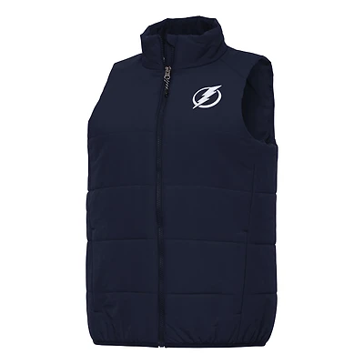 Women's Antigua Navy Tampa Bay Lightning Experience Full-Zip Vest