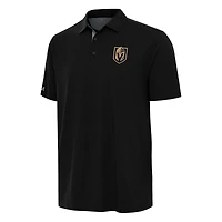 Men's Antigua Black Vegas Golden Knights Era Polo