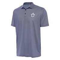 Men's Antigua Navy/White Toronto Maple Leafs Rings Polo