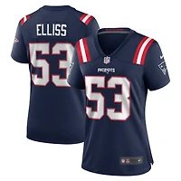 Women's Nike Christian Elliss Navy New England Patriots Game Jersey