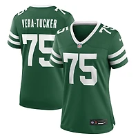 Women's Nike Alijah Vera-Tucker Legacy Green New York Jets Game Jersey