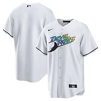 Men's Nike  White  Tampa Bay Rays Home Replica Team Jersey