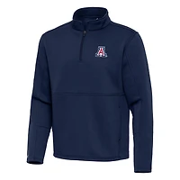 Men's Antigua Navy Arizona Wildcats Twist Quarter-Zip Pullover Jacket