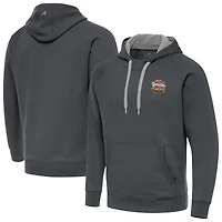 Men's Antigua Charcoal 2025 NHL Winter Classic Victory Pullover Hoodie