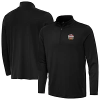 Men's Antigua Black 2025 Winter Classic Wrigley Field Reprocess Quarter-Zip Top