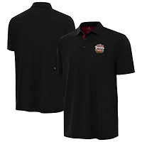 Men's Antigua Black 2025 Winter Classic Wrigley Field Era Polo