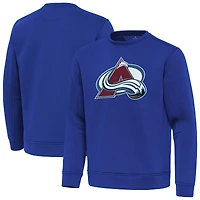Men's Antigua Royal Colorado Avalanche Relevant Lightweight Pullover Sweatshirt