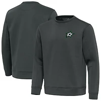 Men's Antigua Pewter Dallas Stars Relevant Lightweight Pullover Sweatshirt