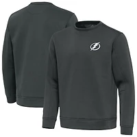 Men's Antigua Pewter Tampa Bay Lightning Relevant Lightweight Pullover Sweatshirt