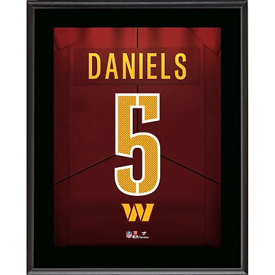 Jayden Daniels Washington Commanders 10.5" x 13" Jersey Number Sublimated Player Plaque
