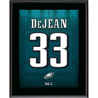 Cooper DeJean Philadelphia Eagles 10.5" x 13" Jersey Number Sublimated Player Plaque