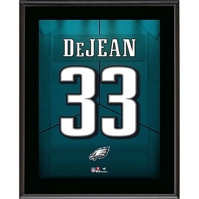 Cooper DeJean Philadelphia Eagles 10.5" x 13" Jersey Number Sublimated Player Plaque