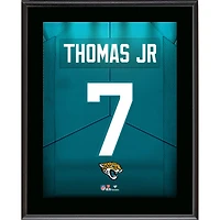 Brian Thomas Jr Jacksonville Jaguars 10.5" x 13" Jersey Number Sublimated Player Plaque