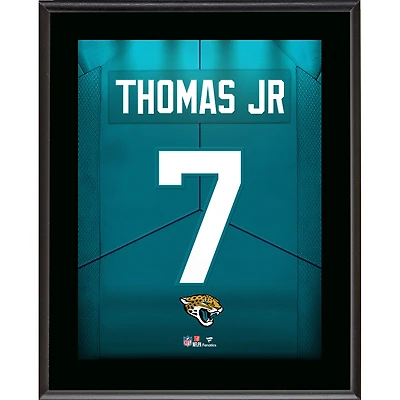 Brian Thomas Jr Jacksonville Jaguars 10.5" x 13" Jersey Number Sublimated Player Plaque