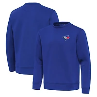 Men's Antigua Royal Toronto Blue Jays Relevant Lightweight Pullover Sweatshirt