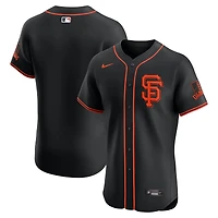 Men's Nike Black San Francisco Giants Alternate 2 Elite Jersey