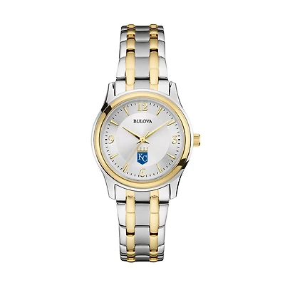 Women's Bulova Silver/Gold Kansas City Royals Two-Tone Watch