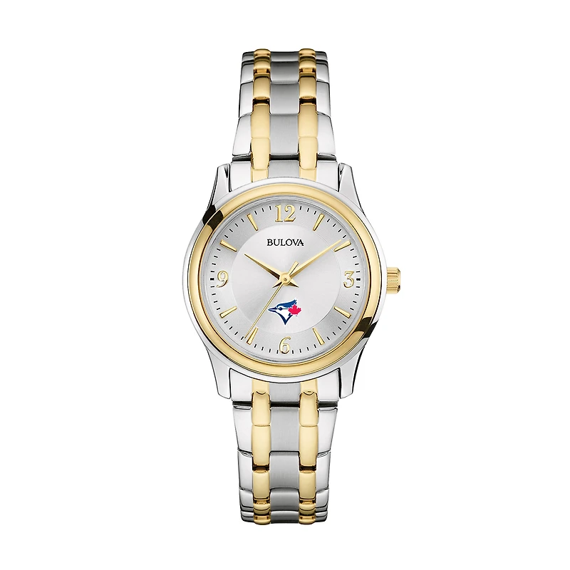 Women's Bulova Silver/Gold Toronto Blue Jays Two-Tone Watch
