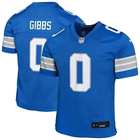 Youth Nike Jahmyr Gibbs Blue Detroit Lions Game Jersey