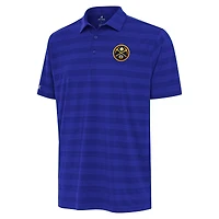 Men's Antigua Royal Denver Nuggets Tunnel Polo