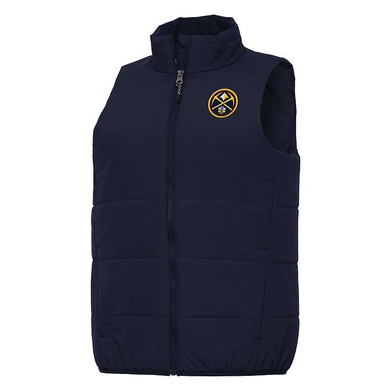 Women's Antigua Navy Denver Nuggets Experience Full-Zip Vest