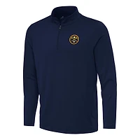 Men's Antigua Navy Denver Nuggets Reprocess Quarter-Zip Top
