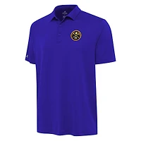 Men's Antigua Blue Denver Nuggets Reprocess Polo