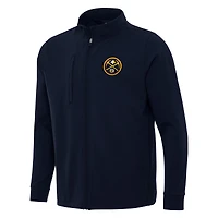 Men's Antigua Navy Denver Nuggets Regard Full-Zip Jacket