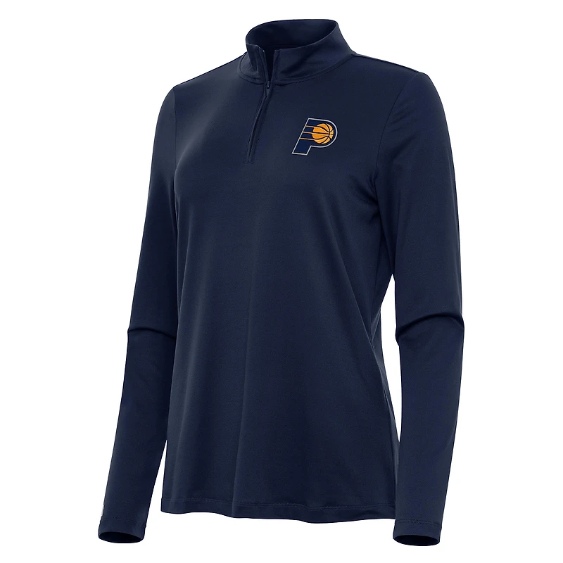 Women's Antigua Navy Indiana Pacers Reprocess Quarter-Zip Top