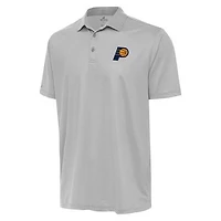 Men's Antigua Gray/White Indiana Pacers Rings Polo